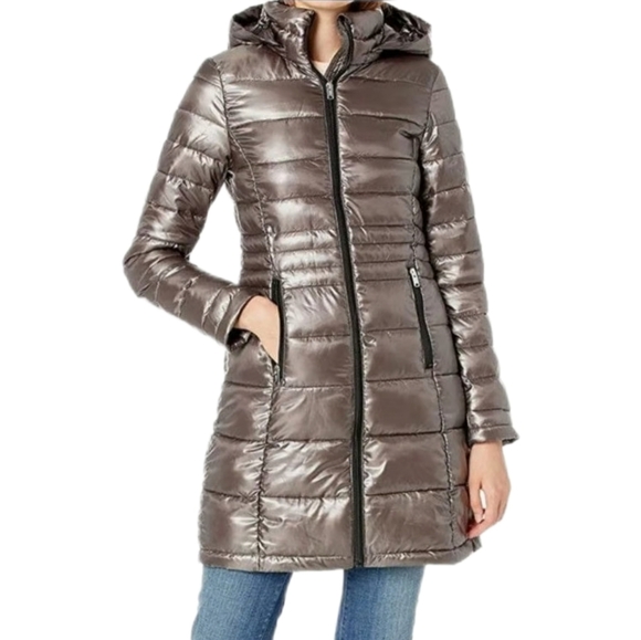 Andrew Marc Packable Coat Womens Large - Picture 2 of 13